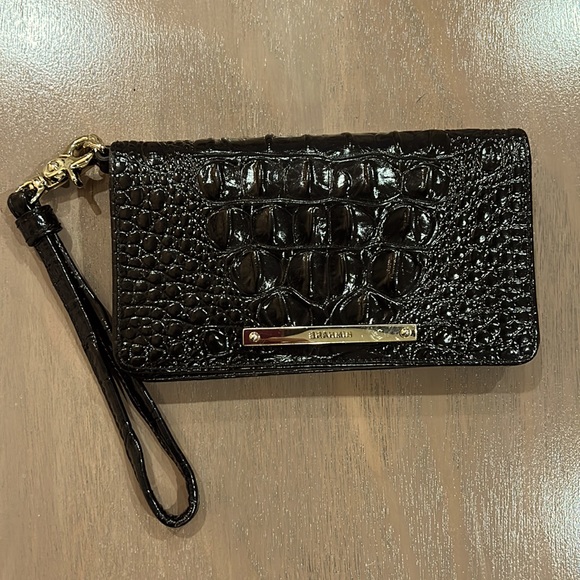 Brahmin Bags Brahmin Melbourne Croc Embossed Debra Walletwristlet